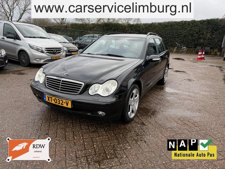 Mercedes-Benz C-Klasse Combi 180 Kompressor Automaat Airco, Auto's, Mercedes-Benz, Bedrijf, Te koop, C-Klasse, ABS, Airbags, Alarm