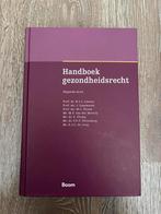 Handboek gezondheidsrecht negende druk, Boeken, Ophalen of Verzenden, Zo goed als nieuw, HBO