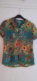 Kleurrijke blouse van Lalamour maat s, Ophalen of Verzenden, Zo goed als nieuw, Korte mouw, Maat 36 (S)