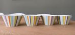 4 kommen Arzberg Tric Meeting Festival vintage design pastel, Ophalen of Verzenden, Zo goed als nieuw, Kom(men), Overige stijlen