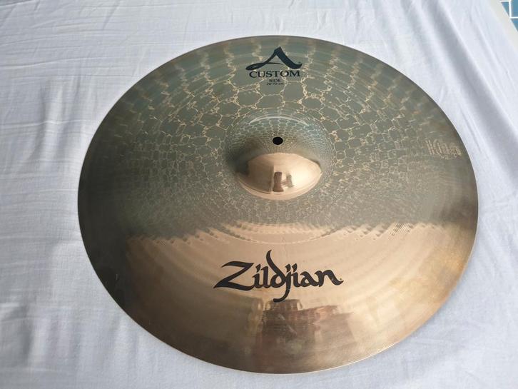 Zildjian A Custom 20" Ride & Zildjian S 16" Trash Crash, Muziek en Instrumenten, Instrumenten | Onderdelen, Gebruikt, Drums of Percussie