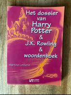Het dossier van Harry Potter en j.k. Rowling en woordenboek, Ophalen of Verzenden