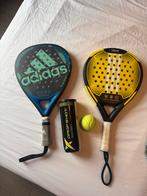 Adidas Padel Rackets + Ballen, Sport en Fitness, Padel, Ophalen of Verzenden, Zo goed als nieuw