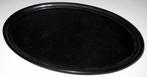 Zwart ovale Philite dienblad, Ophalen of Verzenden