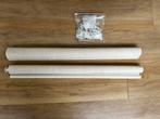 Zandkleurige rolluiken (2x), Huis en Inrichting, Stoffering | Behang, Ophalen of Verzenden, Minder dan 10 m², Beige