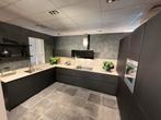 Showroom keuken €12.900,-, Ophalen, U-keuken, Zwart, Nieuw