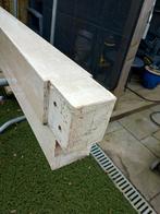 6 Meranti hardhouten palen voor veranda of overkapping, Doe-het-zelf en Verbouw, Hout en Planken, Gebruikt, 250 tot 300 cm, 50 mm of meer