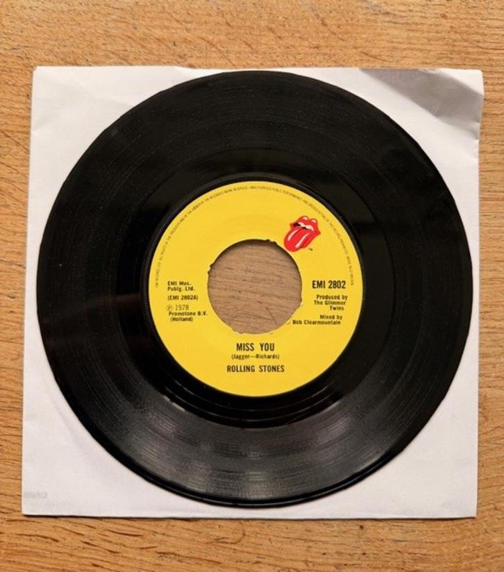 The Rolling Stones - Miss you, Cd's en Dvd's, Vinyl Singles, Gebruikt, Single, Pop, 7 inch, Ophalen of Verzenden