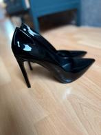 Globo mooie zwarte lak leren pumps/stiletto’s mt 39 ZGAN, Pumps, Zwart, Ophalen of Verzenden, Zo goed als nieuw