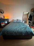 Ikea Nordli Bedframe(Free)!! Needs to go by 30th!!, Huis en Inrichting, Slaapkamer | Bedden, Ophalen, Zwart, Tweepersoons, Zo goed als nieuw