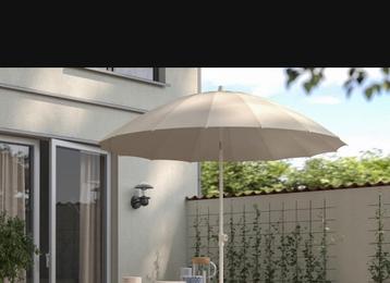 Ikea samsö kantelbare parasol 2.00cm beschikbaar voor biedingen