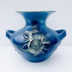 Blauwe vaas, Ophalen, Gebruikt, Overige kleuren, Glas