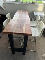 Hoge bar tafel, Ophalen, Inclusief barstoelen