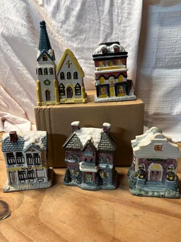 Vintage Kerststal Set beschikbaar voor biedingen