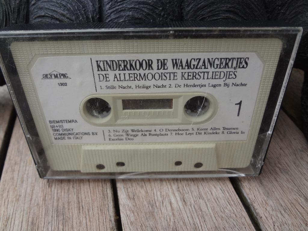 Kinderkoor de waagzangertjes cassettebandje, Cd's en Dvd's, Cassettebandjes, Gebruikt, 1 bandje, Ophalen of Verzenden, Origineel