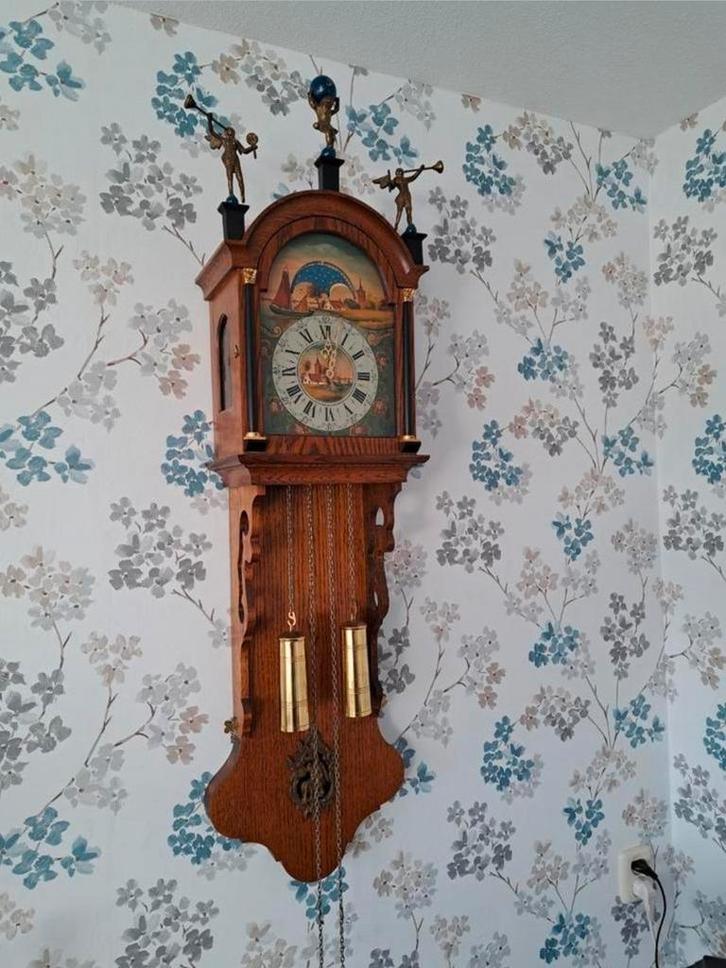 Let op, Friese staartklok nu 35Euro., Antiek en Kunst, Antiek | Klokken, Ophalen