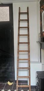 antieke ladder, Doe-het-zelf en Verbouw, Ladders en Trappen, Ophalen, Gebruikt, 2 tot 4 meter