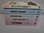 Boekenpakket: Heineken Losgeld, Gokkers, Cryptomanie, Boeken, Ophalen of Verzenden, Gelezen, Diverse