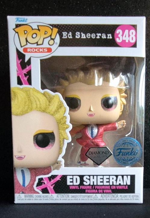Funko Pop!, Ed Sheeran (bad habbits),348, Diamond Collection, Verzamelen, Poppetjes en Figuurtjes, Zo goed als nieuw, Ophalen of Verzenden