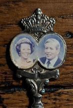 Lepeltje van Beatrix en Claus 25 jaar getrouwd, Verzamelen, Ophalen of Verzenden, Zo goed als nieuw, Nederland, Speld(je) of Lepel(tje)