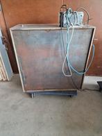 xxxl fabrieks klok uit de 60jaren, Huis en Inrichting, Woonaccessoires | Klokken, Ophalen, Gebruikt, Analoog, Wandklok