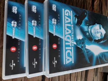 Gratis DVD's van Battlestar Galactica wegens incompleet beschikbaar voor biedingen
