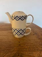 Handgemaakte theepot met kopje, Huis en Inrichting, Keuken | Servies, Ophalen, Keramiek, Overige typen, Nieuw