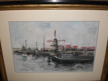 Evert Pieters 1856 -1932 + Echtheidscertificaat beschikbaar voor biedingen