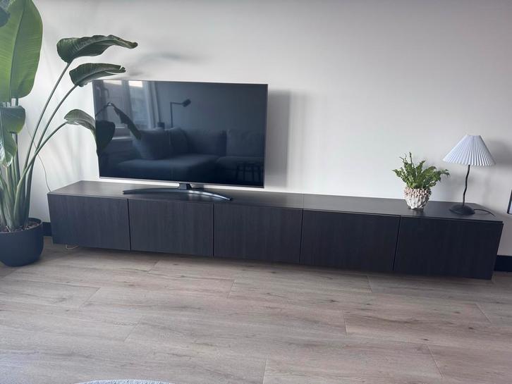 IKEA Besta TV Meubel 3 Meter - Zo Goed Als Nieuw!, Huis en Inrichting, Kasten | Televisiemeubels, Zo goed als nieuw, Minder dan 100 cm
