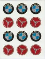 Modelbouw sponser metallic stickervel [BMW, Mercedes] #9, Verzamelen, Stickers, Nieuw, Verzenden