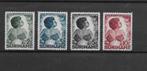 Suriname 1936, NVPH 179 t/m 182, Postfris., Postzegels en Munten, Postzegels | Suriname, Verzenden, Postfris