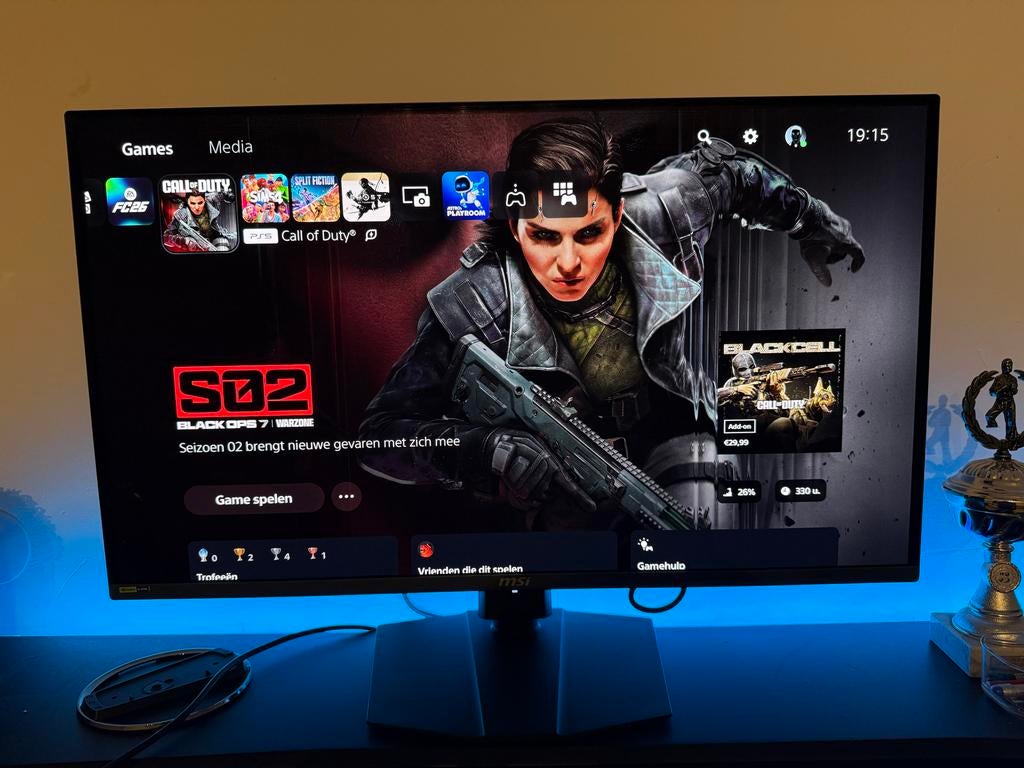 MSI MPG 321URX QD-OLED Gaming Monitor - 4 maanden oud, Gaming, Hoofdtelefoonaansluiting, Overige typen, 201 Hz of meer