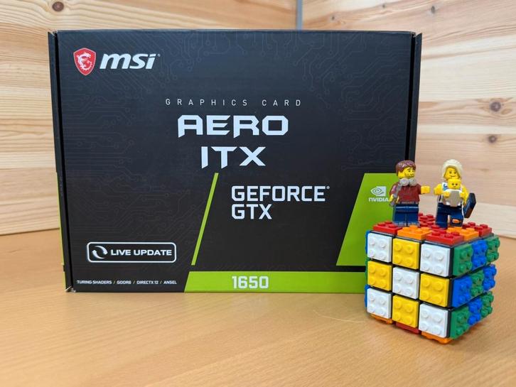 MSI Geforce GTX 1650 D6 Aero ITX OCV1 Videokaart, Computers en Software, Videokaarten, Nieuw, Nvidia, PCI-Express 4.0, GDDR5, HDMI