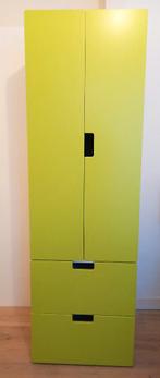 Ikea kinderkledingkast Stuva met groene deuren, Ophalen, Gebruikt, 50 tot 70 cm, 105 cm of meer