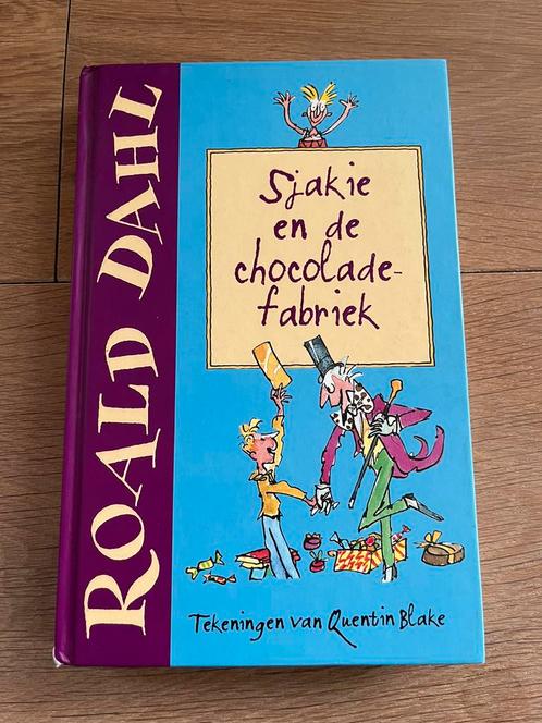 Roald Dahl - Sjakie en de chocoladefabriek, Boeken, Kinderboeken | Jeugd | onder 10 jaar, Zo goed als nieuw, Ophalen of Verzenden