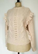 🎄DANTE6 L 38 40 Alpaca wollen trui creme beige dik wol, Kleding | Dames, Truien en Vesten, Beige, Ophalen of Verzenden, Zo goed als nieuw