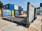 20ft flatracks / container plateau / last plateau te koop, Ophalen, Gebruikt, 100 cm of meer, 60 cm of meer