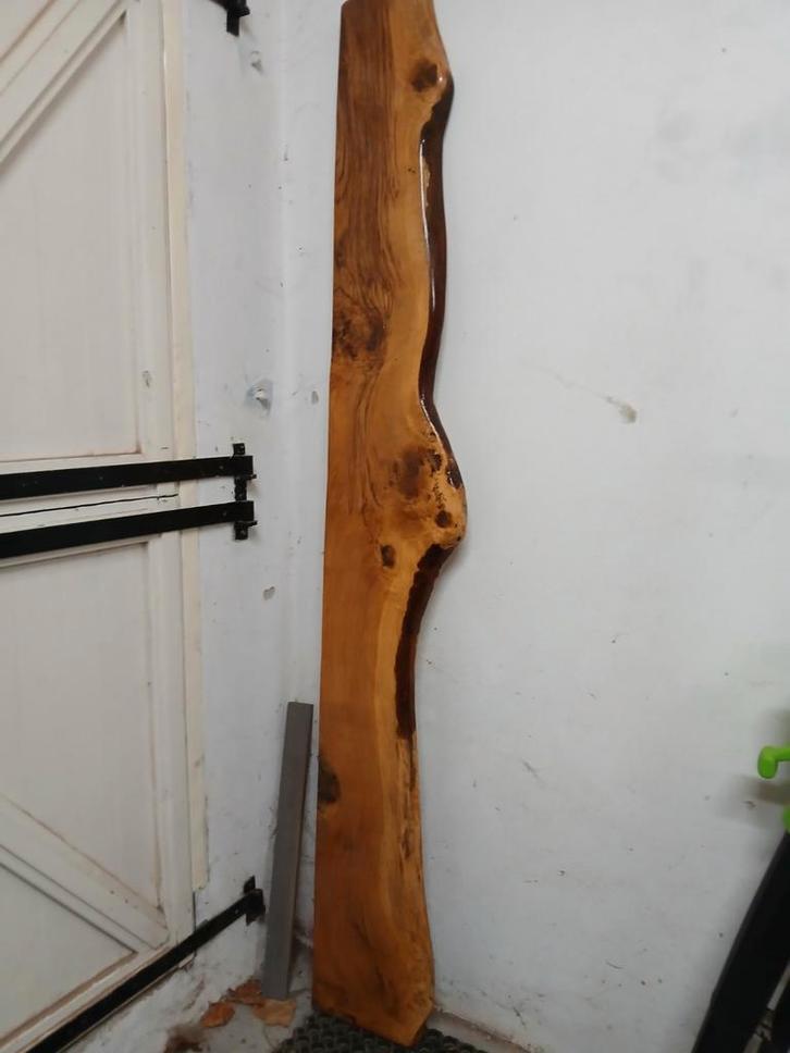 Mooie houten plank, Doe-het-zelf en Verbouw, Hout en Planken, Gebruikt, Plank, Overige houtsoorten, 300 cm of meer, 50 mm of meer