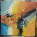 Abstract kleurrijk schilderij., Ophalen