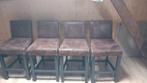 4 bar krukken/stoel, 4 krukken, Ophalen, Gebruikt, 60 tot 90 cm