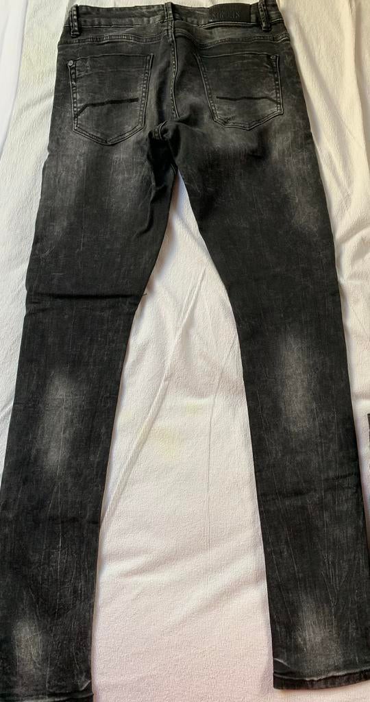 Jeans skinny Mike Biker used look W29/L32 in nieuwstaat, Kleding | Heren, Spijkerbroeken en Jeans, Ophalen of Verzenden, Zo goed als nieuw