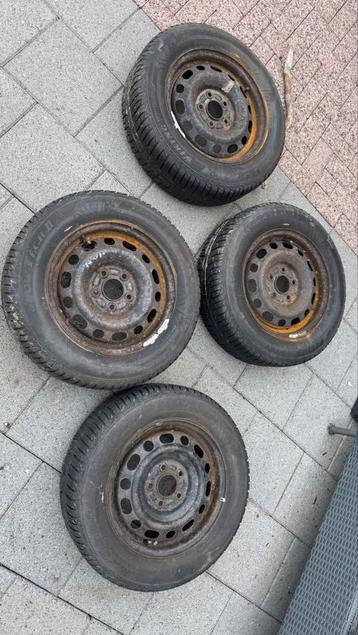 4 Velgen met Viking winterband 195/65/R15 GRATIS beschikbaar voor biedingen