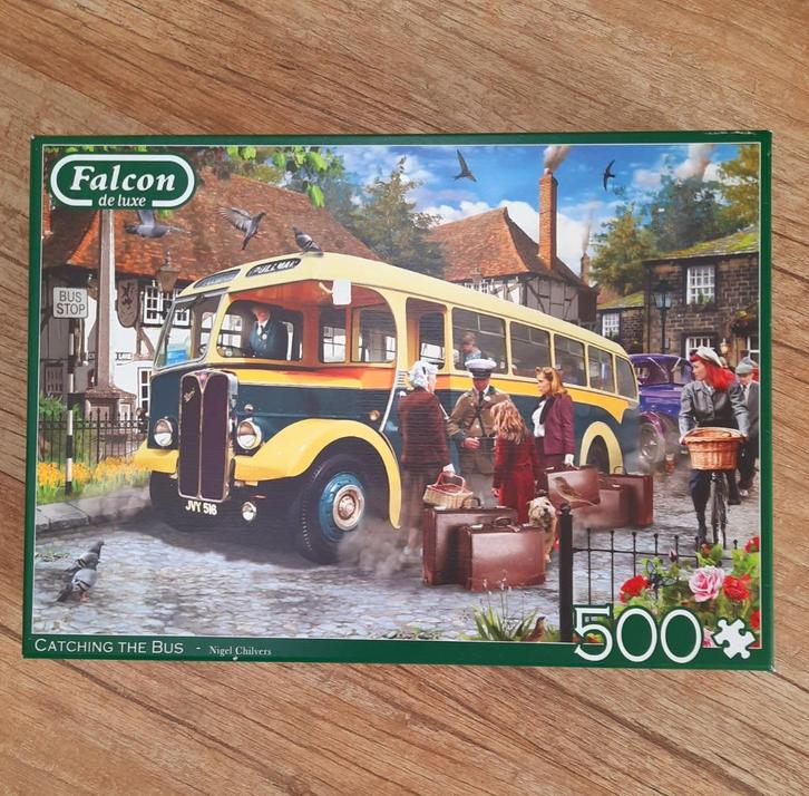 Falcon legpuzzel 500 stukjes, Hobby en Vrije tijd, Denksport en Puzzels, Zo goed als nieuw, Legpuzzel, 500 t/m 1500 stukjes, Ophalen of Verzenden