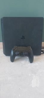 PS4 Slim 500GB + 1 Controller, Spelcomputers en Games, Spelcomputers | Sony PlayStation 4, Ophalen of Verzenden, Met 1 controller