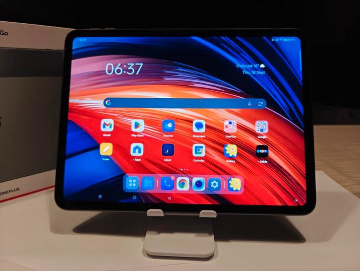 OnePlus Pad Go (11.4", 128GB, 4G LTE) -top conditie+garantie, Computers en Software, Android Tablets, Zo goed als nieuw, Wi-Fi en Mobiel internet