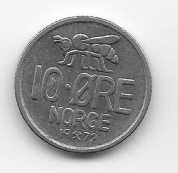 Noorwegen 10 øre 1972 KM# 411 beschikbaar voor biedingen