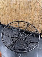 Papasan stoel zonder kussen, Ophalen, Gebruikt, Zwart, Riet of Rotan