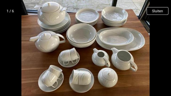 Servies, Antiek en Kunst, Antiek | Servies compleet, Ophalen