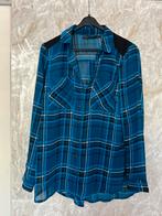 ZGAN. Geruite dames blouse. Maat M. (300), Ophalen of Verzenden, Zo goed als nieuw