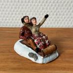 Luville Niclas and Marion Riding Sledge, Schneewald 603.057, Diversen, Kerst, Ophalen of Verzenden, Zo goed als nieuw